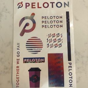 Brand new peloton stickers!